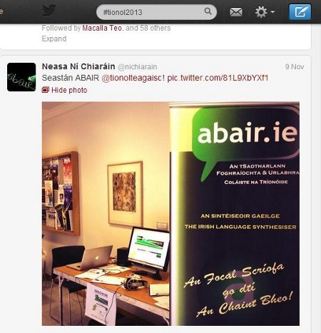 An Tionóil Teagaisc 2013