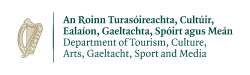 Logo of The Department of Tourism, Culture, Arts, Gaeltacht, Sport and Media